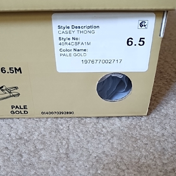 Michael Kors Metallic Gold Sandals - Picture 7 of 8